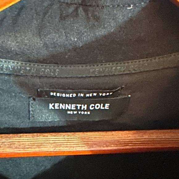 Kenneth Cole men’s large black quilted sweater/sweatshirt. New without tags - Picture 2 of 5